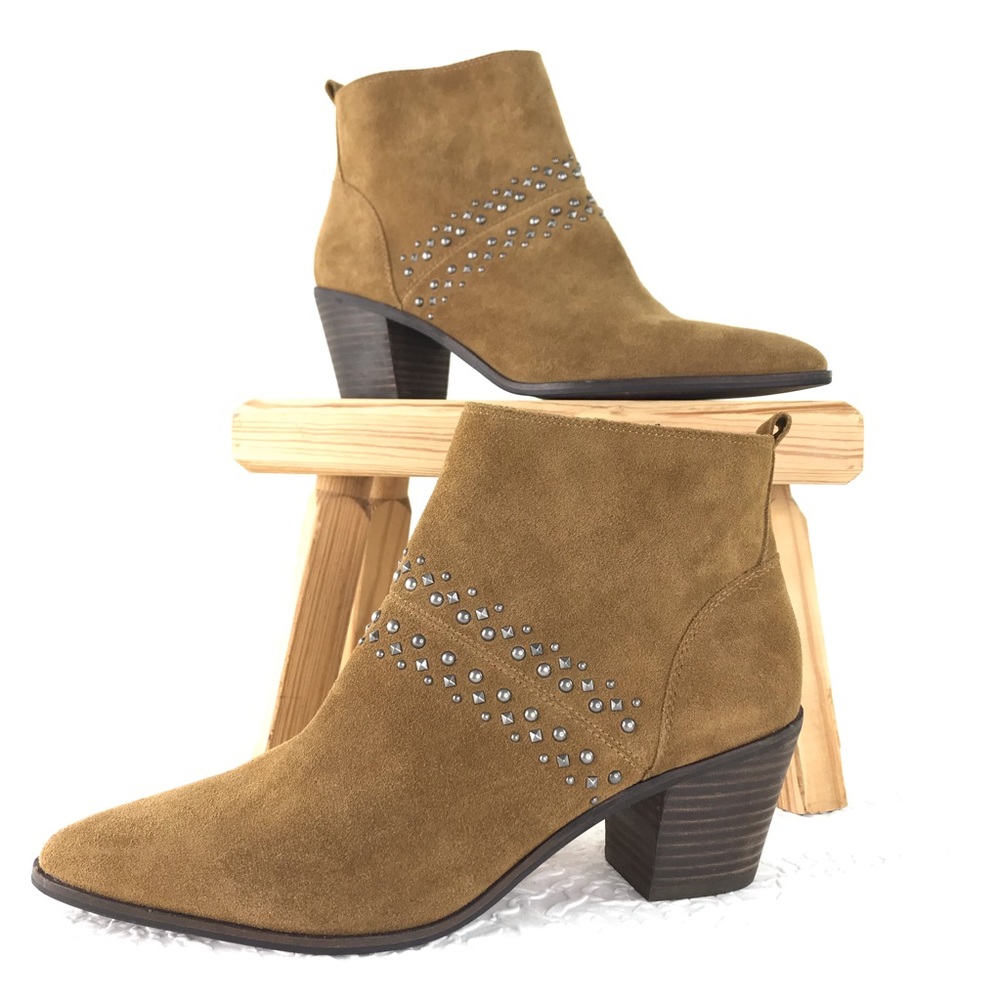 Lucky Brand Latinia Ankle Bootie SZ 9.5 Leather
